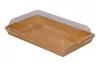 Pokrywka PET do opakowania papierowego premium 220x135mm (HP07) do sushi i pralin