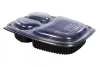 Pojemnik obiadowy 3-dzielny 1250ml COOK 255x190x45 mm