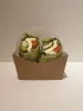 OPAKOWANIE KRAFT NA 2 TORTILLE (PACZKA = 20SZT)