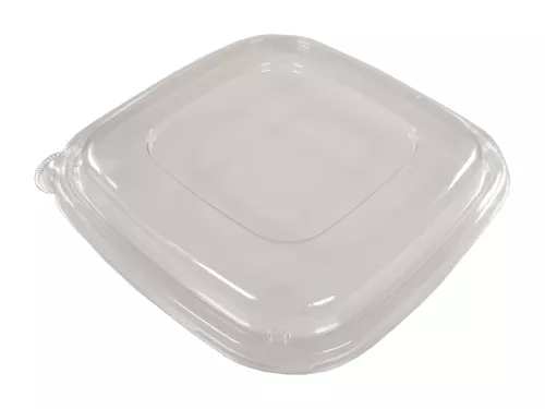 Miska kraft kwadratowa z pulpy 216x216x47 mm 1000 ml