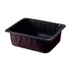 Pojemnik 1/2 GN 325x265x100 mm Czarny 1-Komorowy do zgrzewu (Duni 115544)