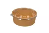 Pojemnik sałatkowy papierowy kraft 750 ml śr. 148 mm