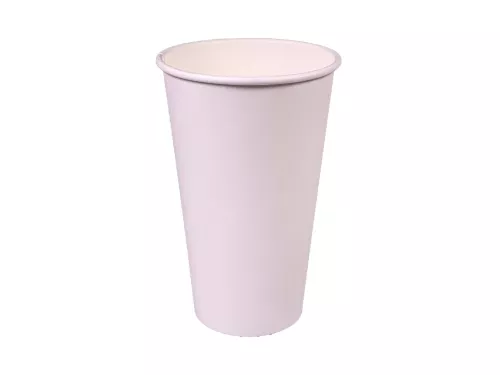 Kubek papierowy 1-warstwowy biały 400 ml śr. 90 mm