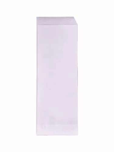 Koperta papierowa zapiekanka biała PE 80x235 mm