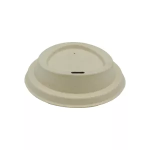 Kubek papierowy 1-warstwowy kraft GREEN LEAF 500ml/22 oz śr. 90 mm (z logo żółw)