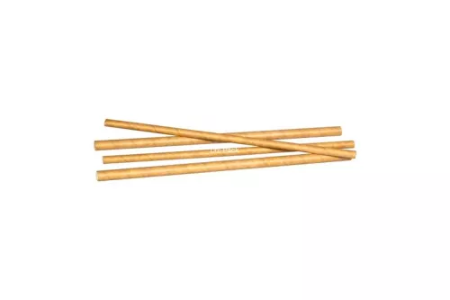 Słomka papierowa brązowa ECO śr. 6mm, dł. 20,3cm