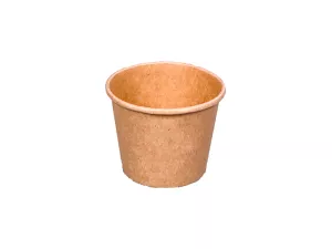 Wieczko papierowe kraft do pojemnika na sos 60/90ml śr. 62 mm