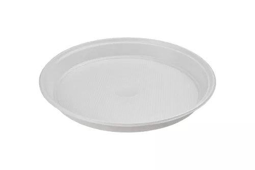 Talerz plastikowy płaski 22cm