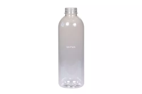 Butelka plastikowa rPET okrągła gładka 1000 ml śr. 3/38 mm