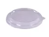 Wieczko PET do pojemnika sałatkowego biało-brązowego 750ml śr. 185mm