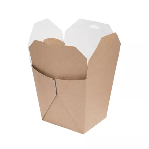 Kebab BOX 700 ml / opakowanie do kuchni etnicznej, kraft, 100% papier