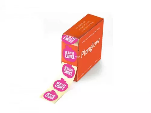 Etykieta na rolce HEALTHY CHOICE