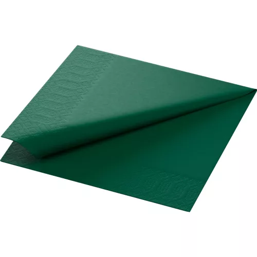 Serwetka zielona 2w 33x33cm w składce 1/4 (Duni 180382)