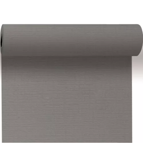 Bieżnik Tete-a-tete Evolin® 0,41 x 24 m Szary granitowy (Duni 166858)