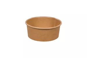 Wieczko PET do poj. sałatkowego kraft 320/500/600 ml śr. 120 mm