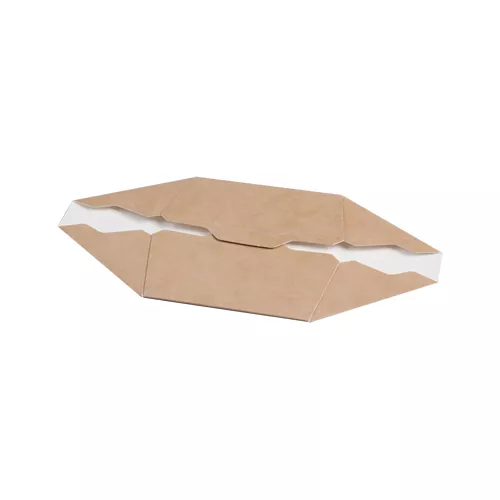 Tacka papierowa FUZIONE 330ml brązowa