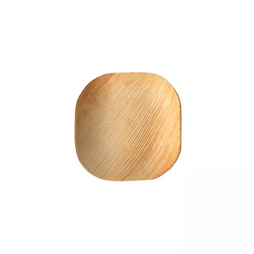 Talerz z liścia palmowego kwadratowy 10x10x1,5 cm