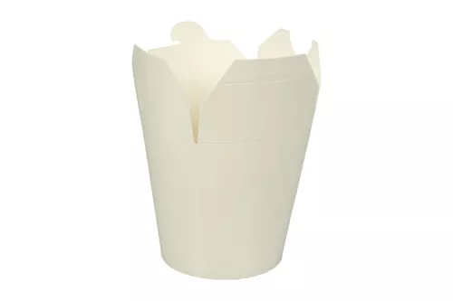 Kebab BOX / kubek do kuchni orientalnej , biały 400 ml