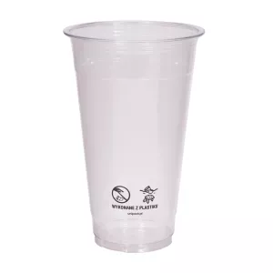 Wieczko płaskie PET śr. 96 mm z nacięciem X