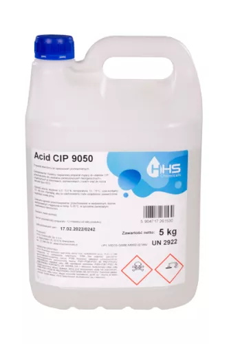 Acid CIP 9050 - Mycie alkaliczne niepianowe w myjkach i układach CIP 5 kg