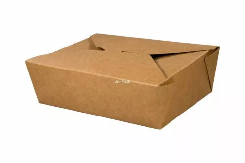 Opakowanie kartonowe Kraft XL 2000 ml 21,5/16 x 19,6/14 x wys. 6,5 cm