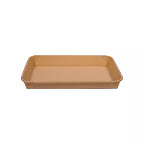 Pudełko papierowe YUMI™ 220x135mm (HP07) kraft do sushi z wieczkiem