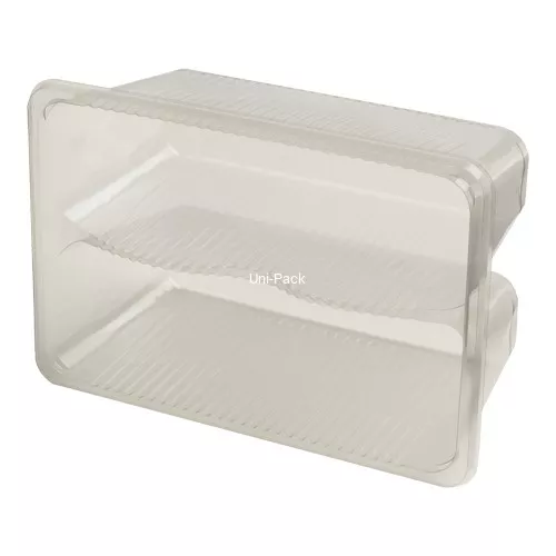 Plastikowy wkład do torebki na kanapki 150x102x65 mm rPET