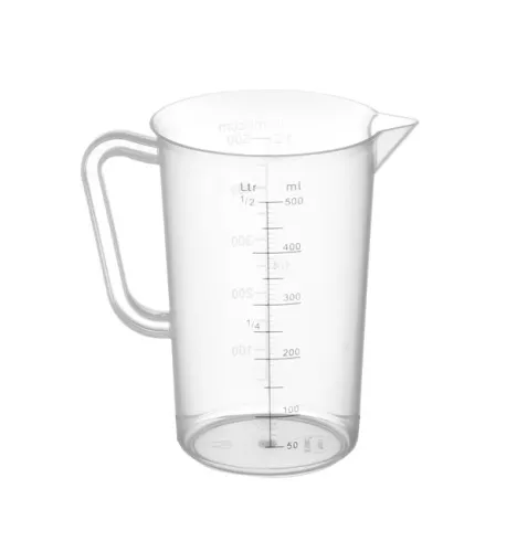Dzbanek/Miarka polipropylenowa z podziałką 0.5l