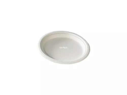 Talerz okrągły z masy papierowej śr. 18 cm