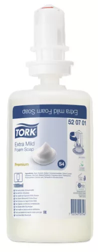 Mydło Tork w pianie ekstra delikatne 1L, S4