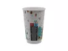 Kubek papierowy 2-warstwowy 400ml śr. 90 mm motyw Świąteczny Merry Christmas (logo żółw)