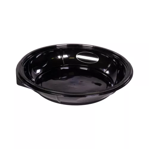 Talerz czarny PET 900ml śr. 220mm