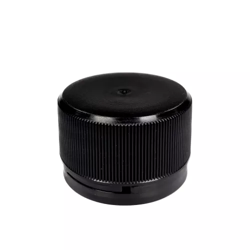 Nakrętka wisząca do butelek PET śr.28 mm czarna ROPP (32szt)