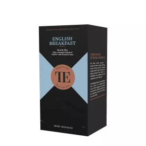 Prezenter / skrzynka drewniana / pudełko drewniane czarne Teahouse Exclusives do Luxury Tea Bag/ Gou