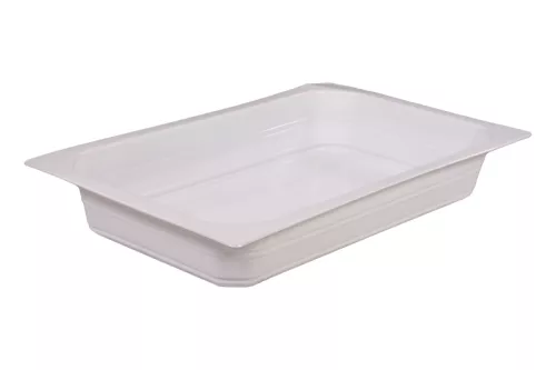 Kontener PP 1/4 GN 265x162x40 mm 1180 ml 1-Komorowy, biały (Duni 757110)