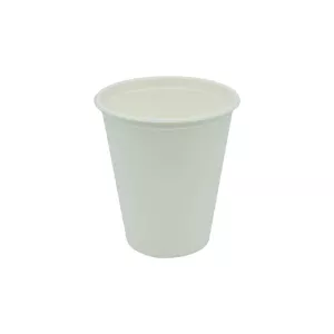 Wieczko z masy papierowej białe śr. 80mm z trzciny cukrowej