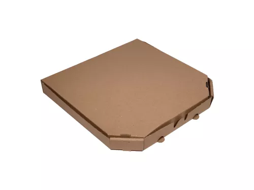 Pudełko kartonowe do pizzy 30x30x3,5 cm brązowe