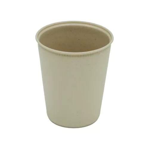 Kubek THERMO 250 ml PP wielokrotnego użytku, beżowy, śr.80 mm