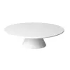 Patera okrągła z melaminy, śr.310 mm, wys.80 mm, biała