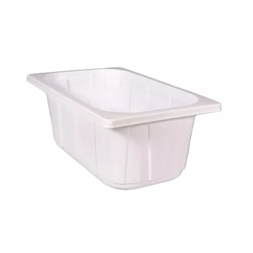 Pojemnik 1/4 GN 265x161x100 mm Biały 1-Komorowy do zgrzewu (Duni 118100)