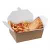 TEKTUROWE PUDEŁKO 1250 ML KOMPOSTOWALNE KRAFT (250)
