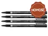 FOLIOPIS RYSTOR, FM, OKRĄGŁA,1 MM, 5 SZTUK, MIX KOLORÓW