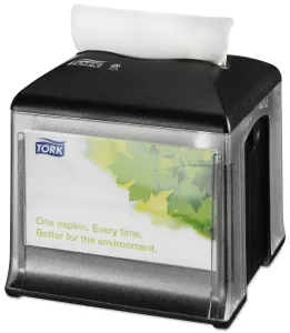 Biała serwetka dyspenserowa Tork Xpressnap Snack® 1-W Universal N10