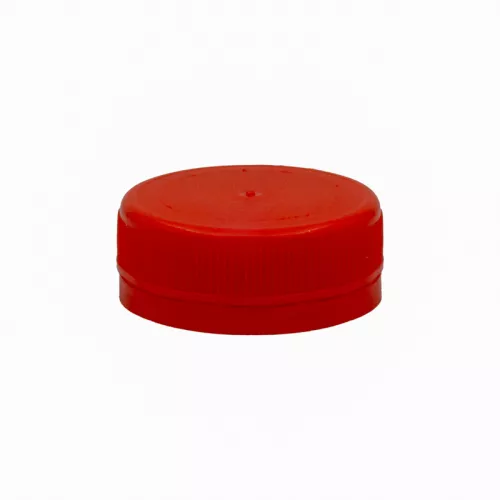 Nakrętka wisząca do butelek PET śr. 2/38 mm czerwona (3200szt)