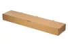 Pudełko na zapiekankę 50x11x5 cm brązowe zamykane , karton 3-warstwowy