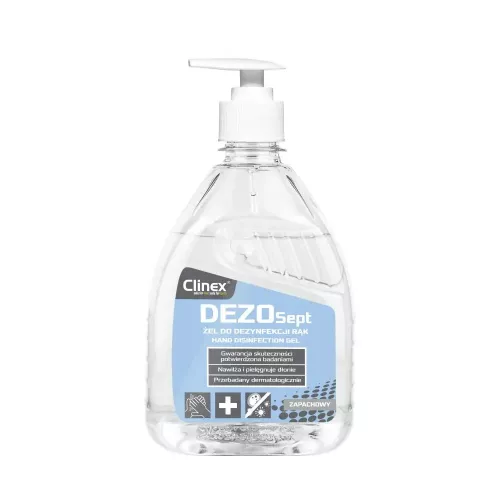 Żel do dezynfekcji rąk Clinex DEZOSept 500ml z pompką