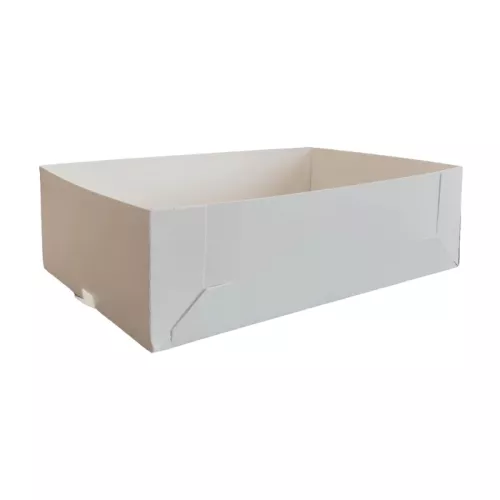 Kartonik cukierniczy na pączki / ciastka 30x20x9 cm bez wieka