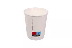Wieczko z masy papierowej białe śr. 80mm z trzciny cukrowej
