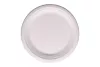 Talerz 22 cm z pulpy Bagasse, biały