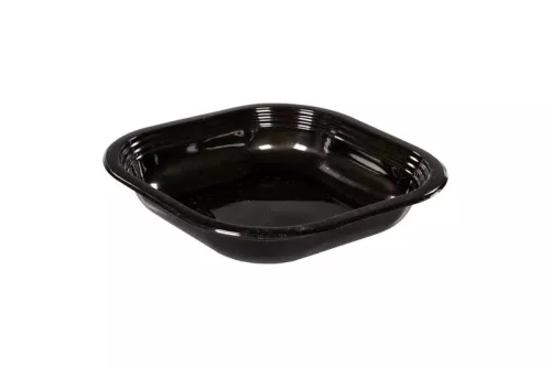 Pojemnik obiadowy NIEDZIELONY czarny 600ml, 180x180x35mm